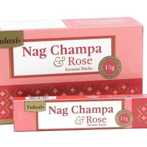 Αρωματικά Στικάκια Nag Champa Rose – Το Θυμίαμα της Αγάπης